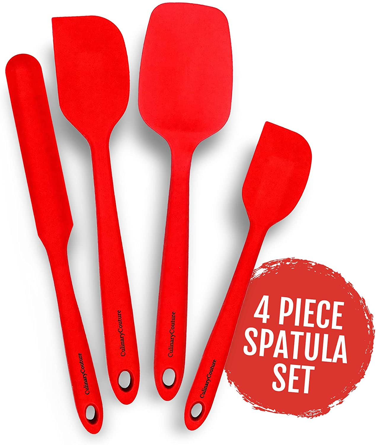 4 Piece Spatula Set
