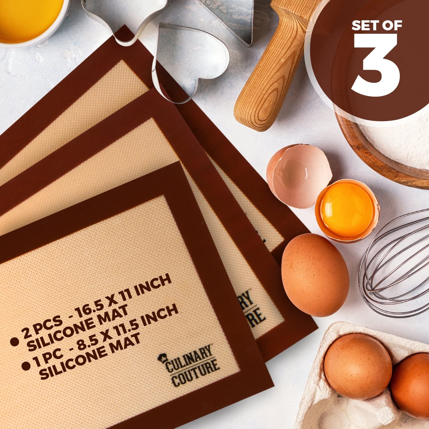 Raised Silicone Baking and Roasting Sheet – The Convenient Kitchen