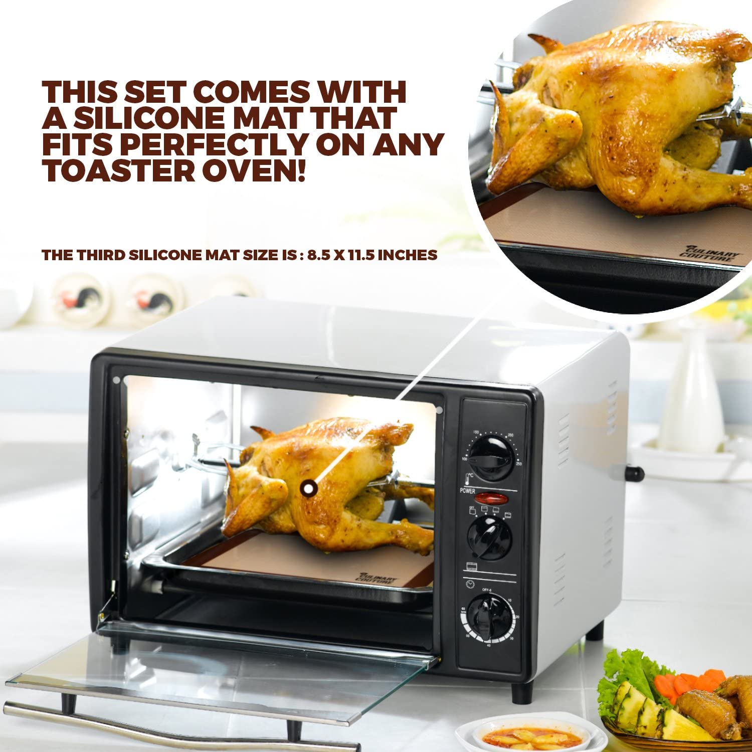Silicone Baking Mat 12x16 - Creative Kitchen Fargo