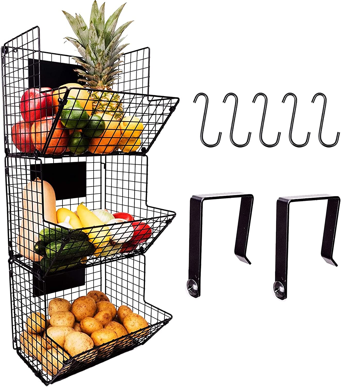 3 Tier Hanging Wire Basket