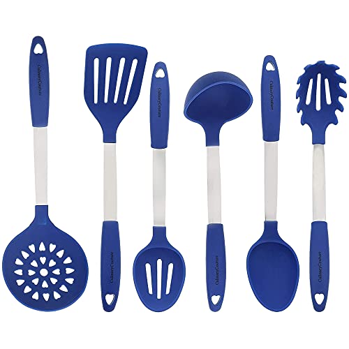 Classic Cuisine Stainless Steel and Silicone Kitchen Utensil (Set